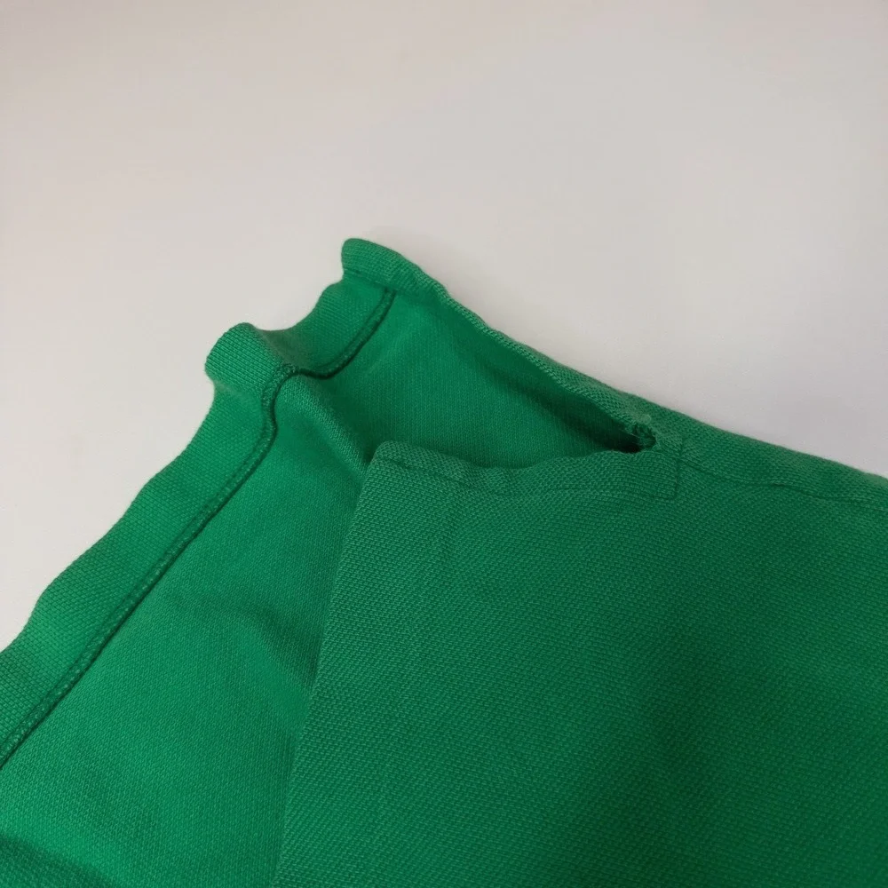 Polo Ralph Lauren Polo Mens L Cotton Green Red Pony Shirt